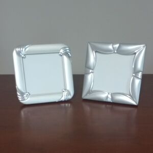 Silver 3x3 Square Picture Frames